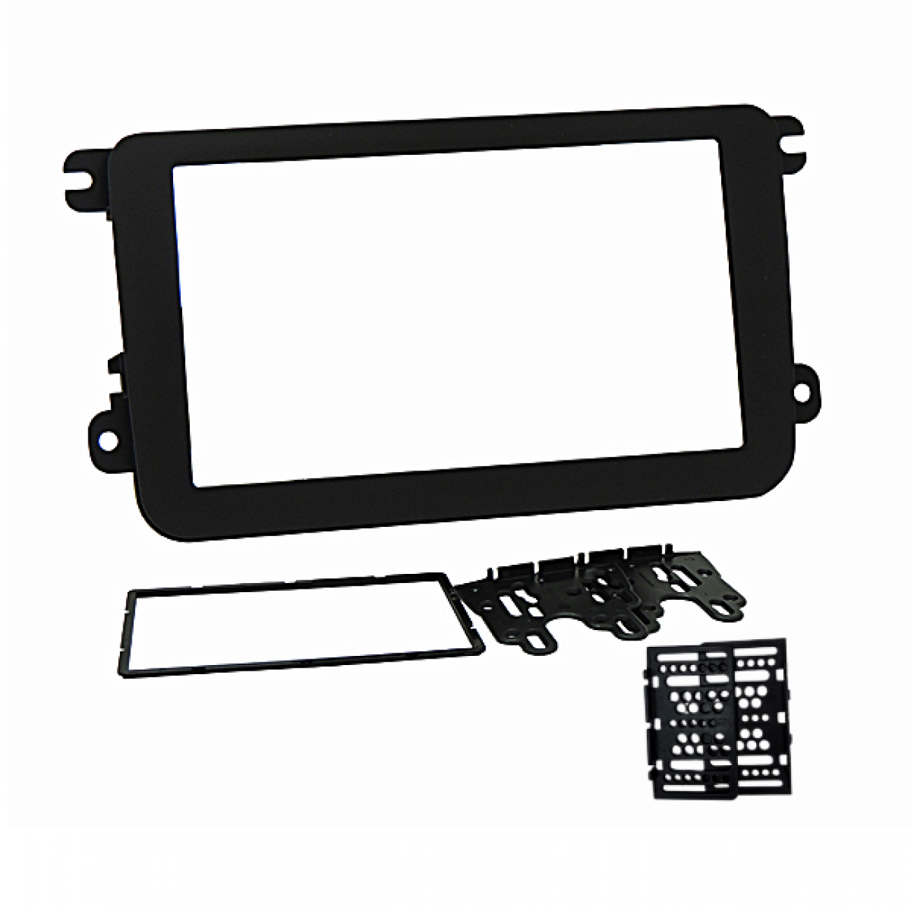 MOLDURA 6.8" E 7" VW JETTA 2008/2017, AMAROK 2010/2016, FUSCA 2011/2019, TIGUAN 2008/2018, GOL E SAVEIRO G7/G8, PASSAT E VARIANT 2010/2015