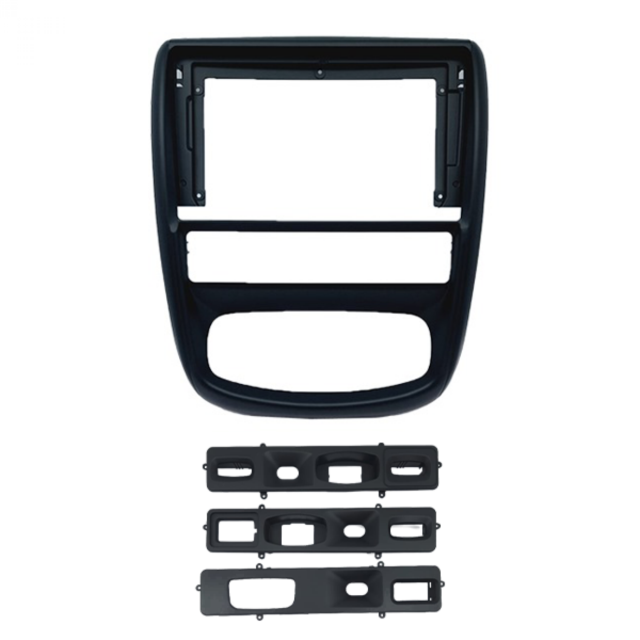 MOLDURA 9" RENAULT DUSTER G1 2011/2015