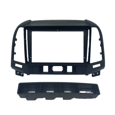 MOLDURA 9" HYUNDAI SANTA FÉ LUXURY 2006/2012 4 E 3 BOTÕES