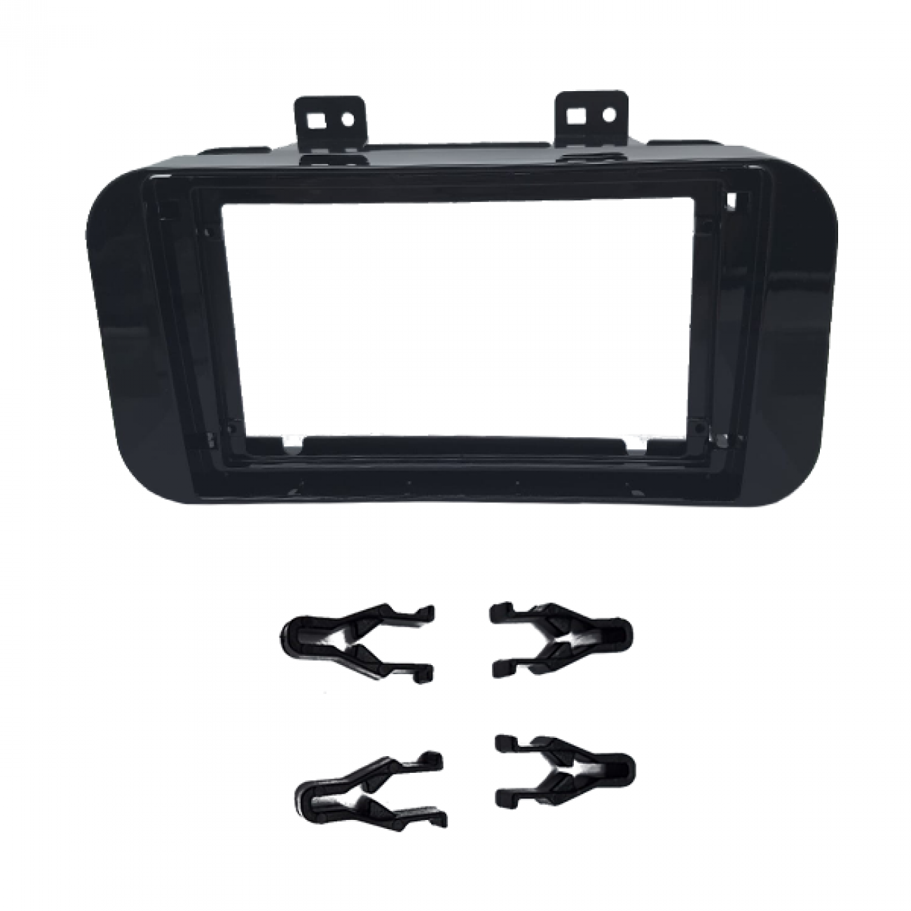 MOLDURA 9" NISSAN KICKS 2022> APARELHO RETANGULAR
