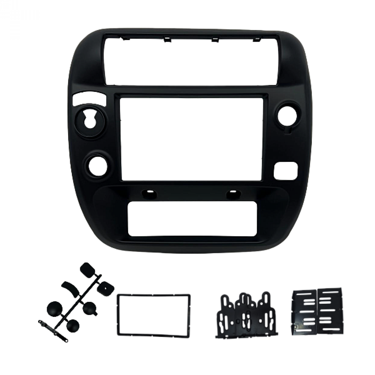 MOLDURA 6.8" E 7" FORD RANGER G3 2001 A 2012 VERSÃO 4X2 E 4X4