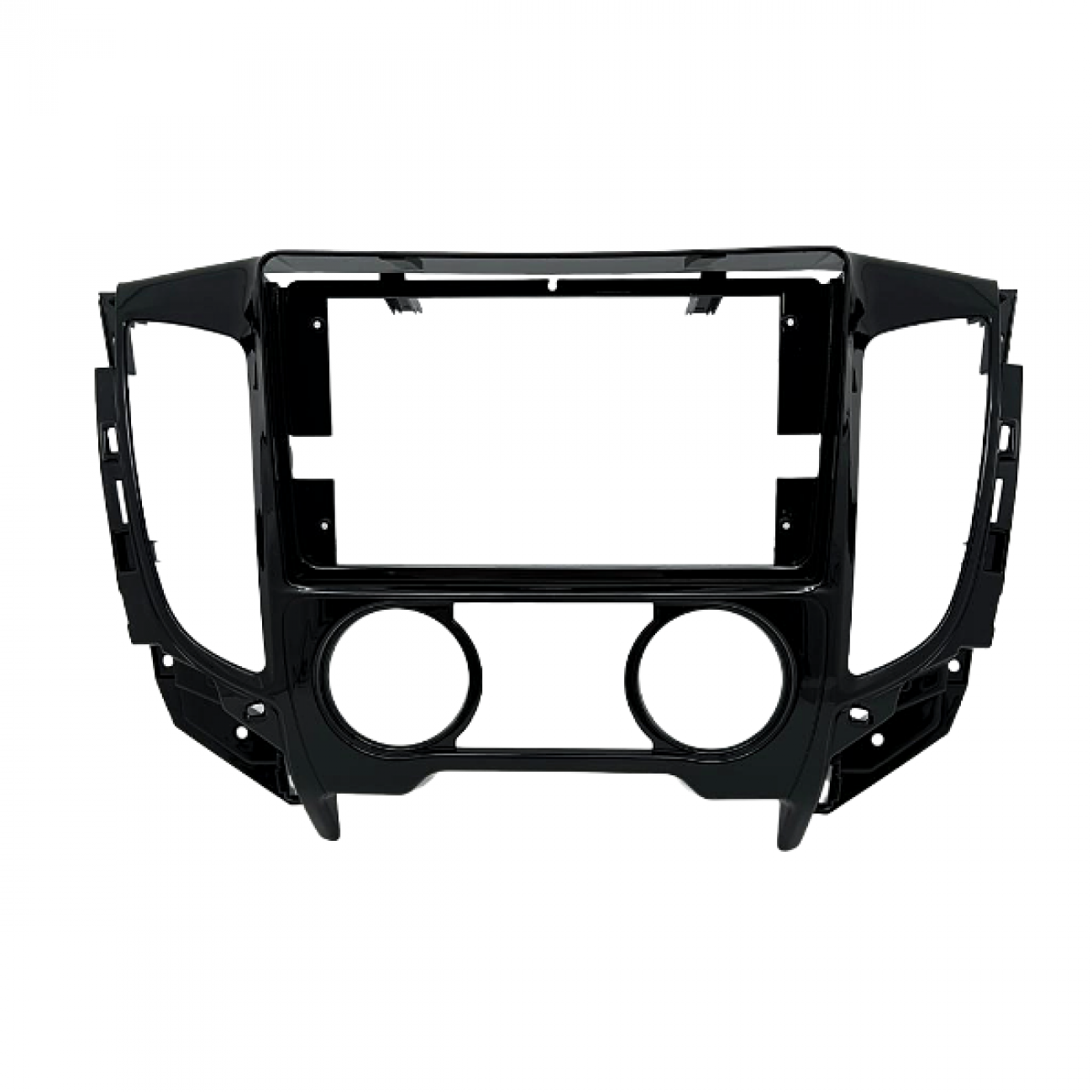 MOLDURA 9" MITSUBISHI L200 TRITON G5 2018/2025 AR ANALÓGICO